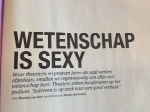 Wetenschap is sexy