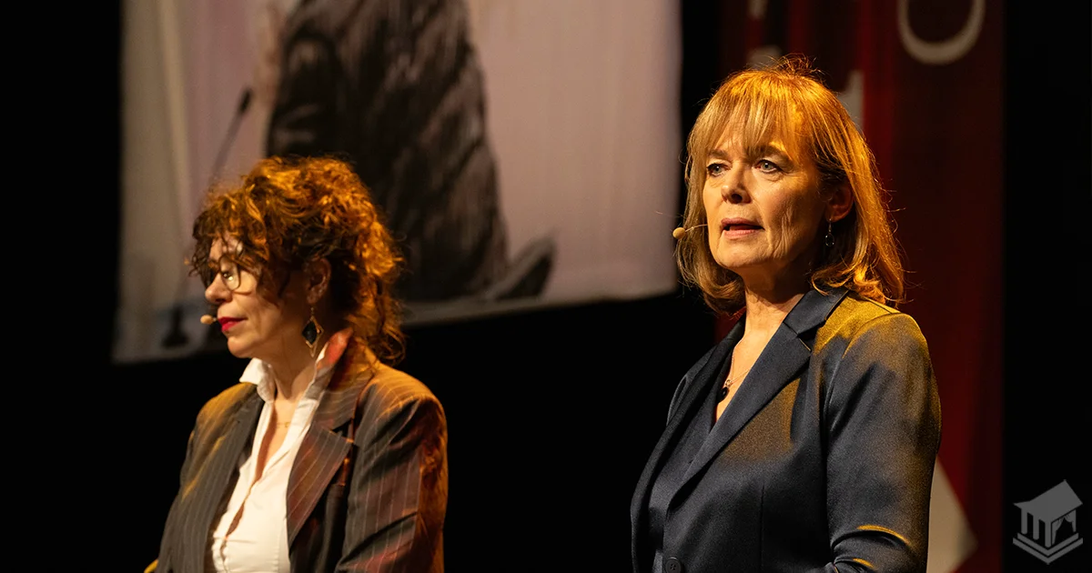 Theatercollege Saskia Belleman en Petra Urban