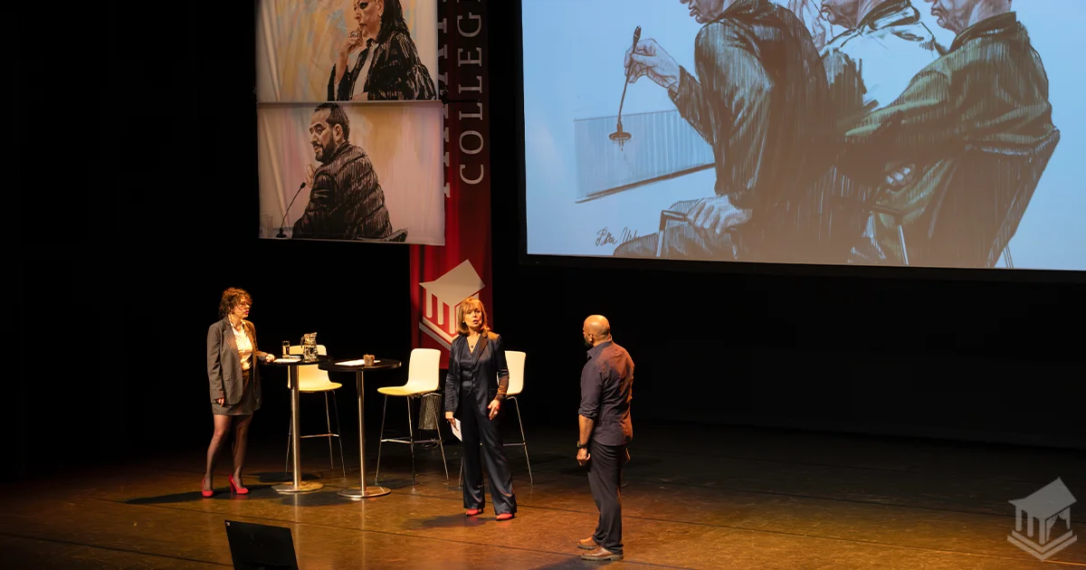 Theatercollege Saskia Belleman en Petra Urban