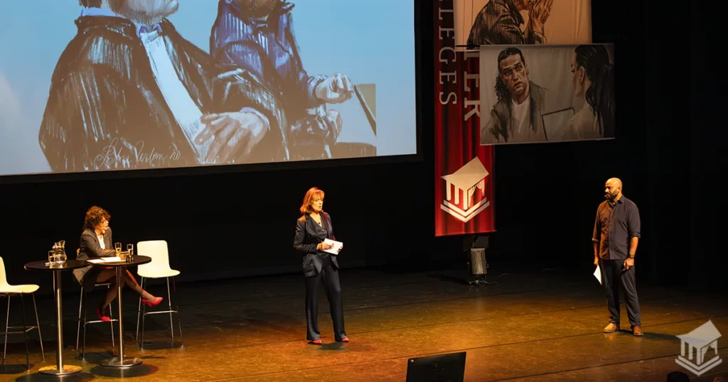 Theatercollege Saskia Belleman en Petra Urban